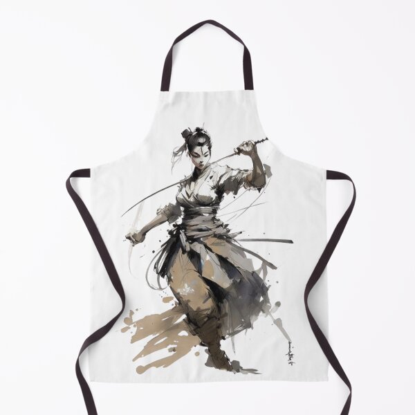 Item preview, Watercolor Samurai Woman designed and sold by Yggdrazil.