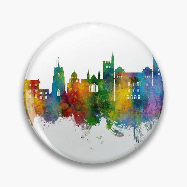 Item preview, Watford England Skyline designed and sold by ArtPrints.