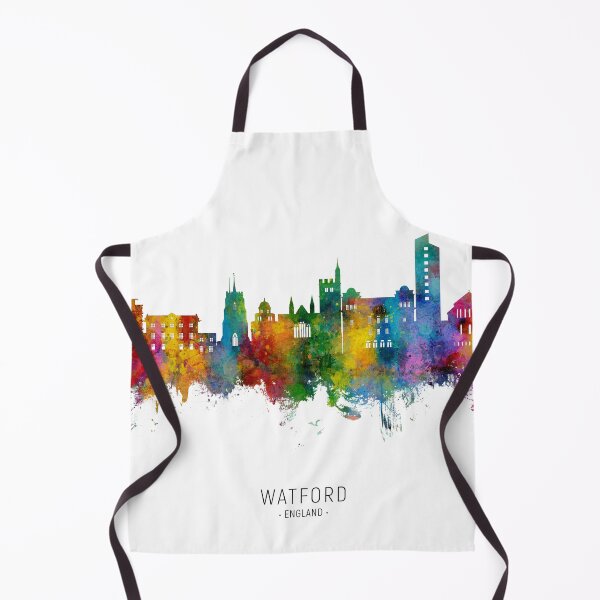 Item preview, Watford England Skyline designed and sold by ArtPrints.