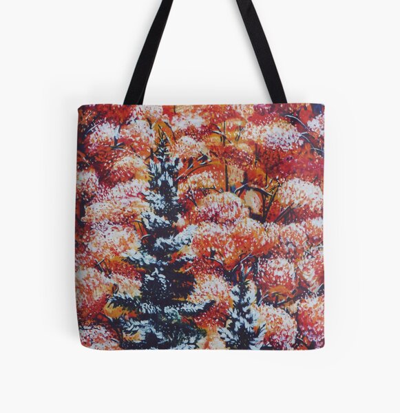Harmony Between Fall and Winter All Over Print Tote Bag