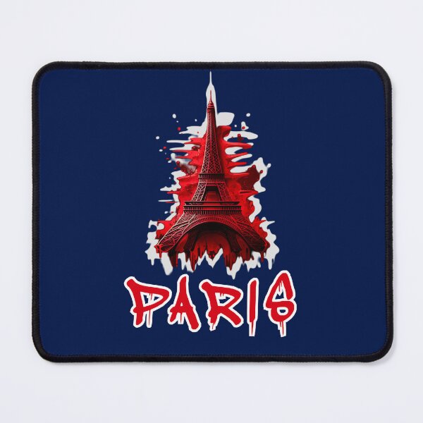 Item preview, Paris Red Eiffel Tower White designed and sold by VRedBaller.