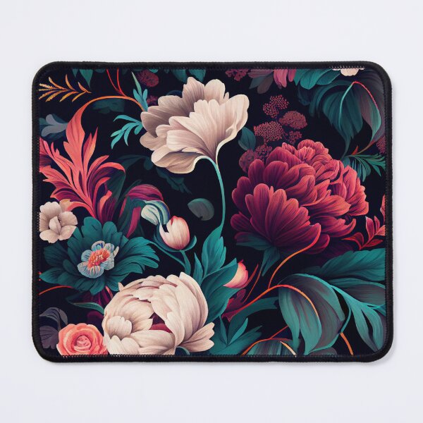 Item preview, Calming Floral Pattern Digital Painting designed and sold by CodeAndColors.