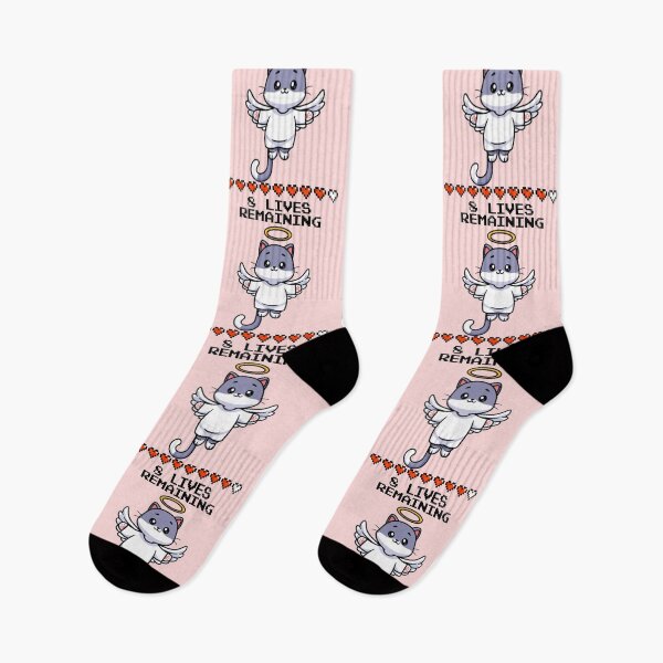 Item preview, 8 Lives Remaining Funny Cat Meme designed and sold by everything4eva.