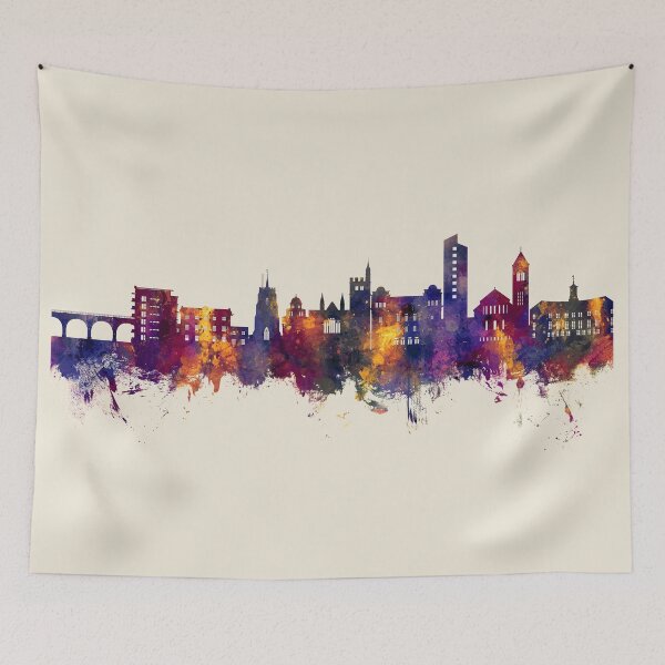 Item preview, Watford England Skyline designed and sold by ArtPrints.