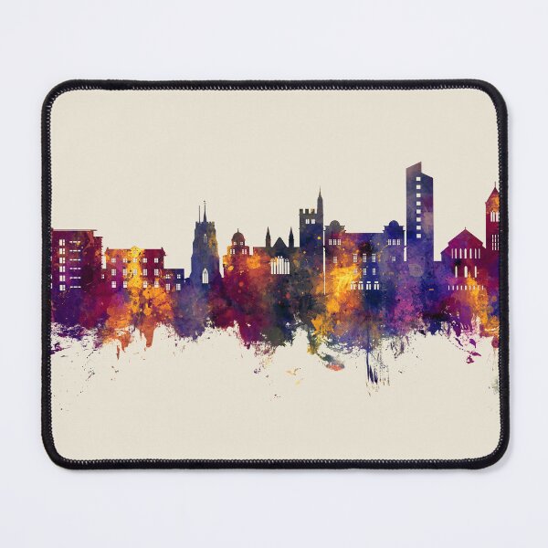 Item preview, Watford England Skyline designed and sold by ArtPrints.