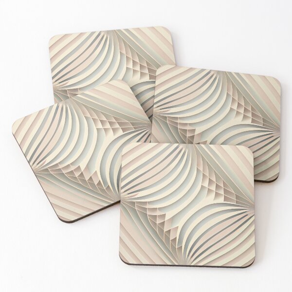 Item preview, Pale Line Pattern Digital Painting designed and sold by CodeAndColors.