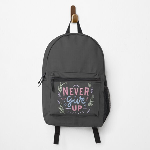 Item preview, Never give up, quote , text designed and sold by Mialunaa.