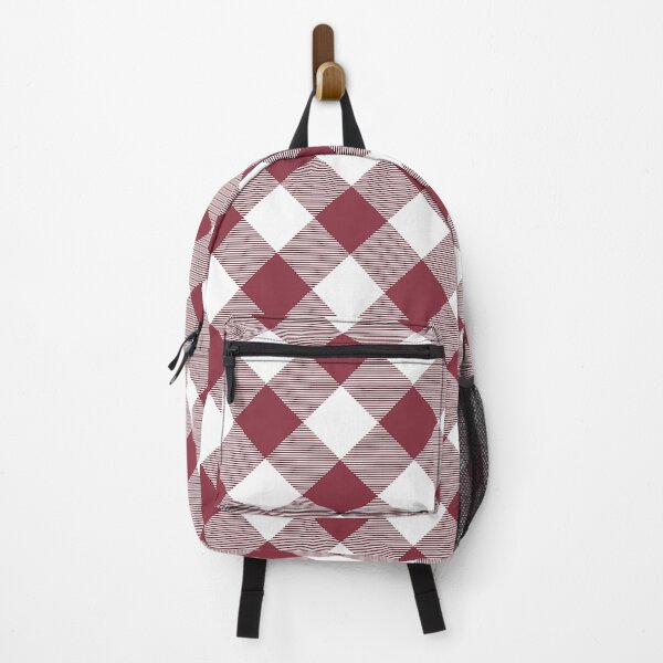Item preview, Luscious Red Diagonal Buffalo Check,diagonal stripe,Buffalo check pattern,red and white buffalo plaid, designed and sold by Tamas Das.