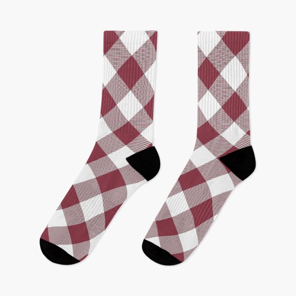 Item preview,  Luscious Red Diagonal Buffalo Check,diagonal stripe,Buffalo check pattern,red and white buffalo plaid, designed and sold by Tamas Das.