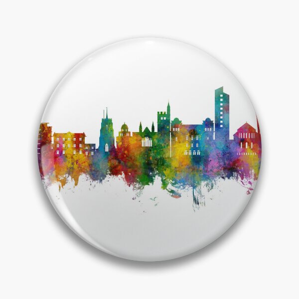 Item preview, Watford England Skyline designed and sold by ArtPrints.