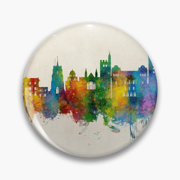 Item preview, Watford England Skyline designed and sold by ArtPrints.