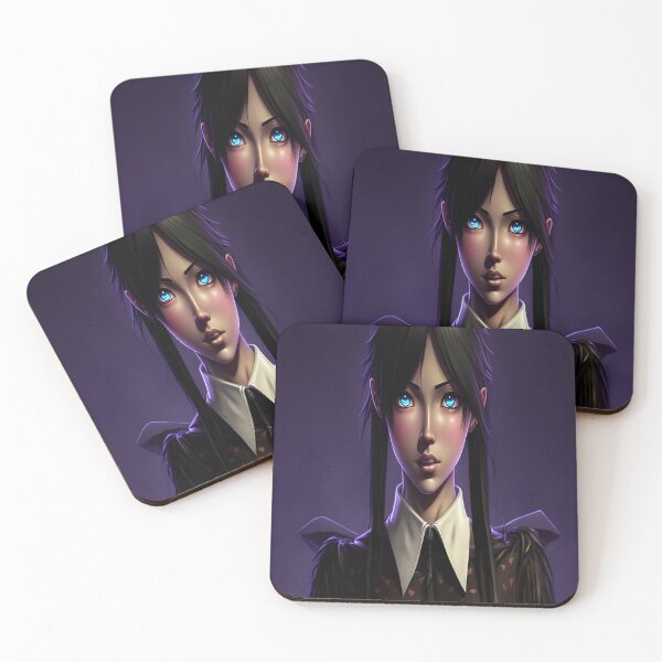 Item preview, Wednesday Addams Anime show designed and sold by aventi24.