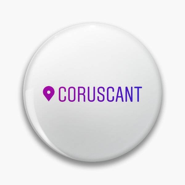 Item preview, Instagram Location Sticker of Coruscant designed and sold by BubbleManShop.