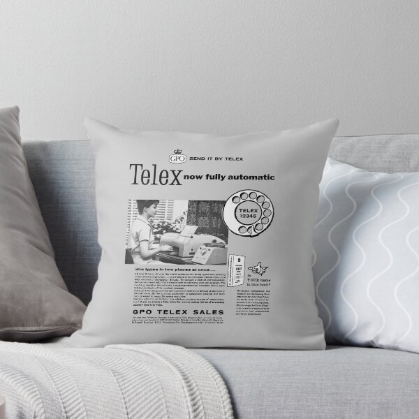 Item preview, TELEX - NOW FULLY AUTOMATIC! - ADVERT designed and sold by ThrowbackAds.