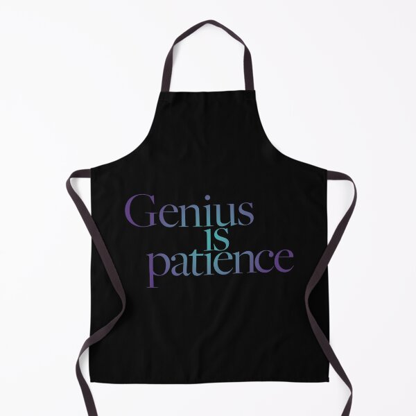 Item preview, Genius is patience v.1 designed and sold by x1brett.