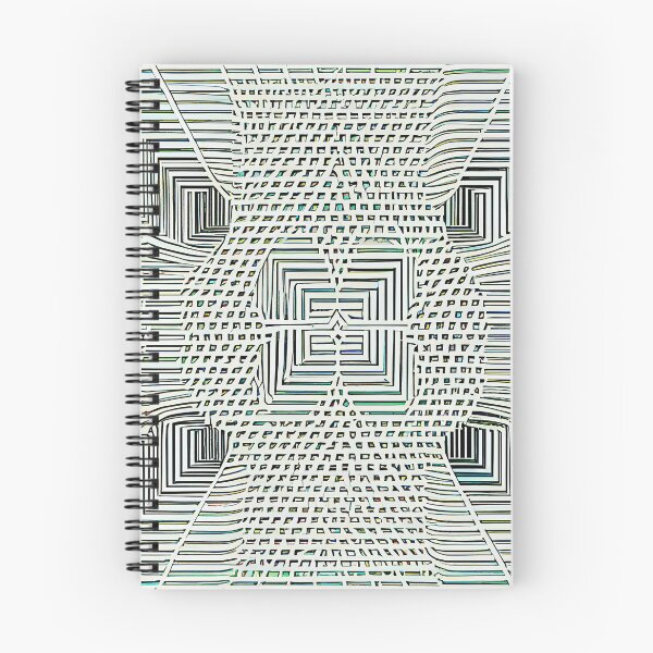 Item preview, Pale Line Pattern Digital Painting designed and sold by CodeAndColors.