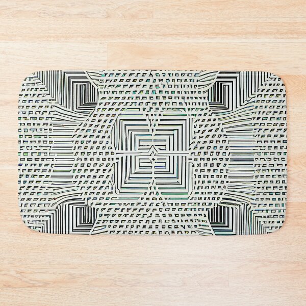 Item preview, Pale Line Pattern Digital Painting designed and sold by CodeAndColors.