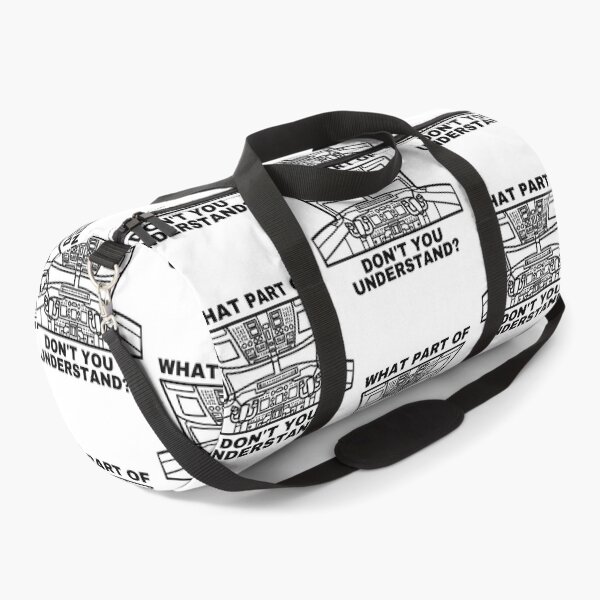 Item preview, What Part Of Airplane Cockpit Don't You Understand Black Text designed and sold by SpicyAviator.
