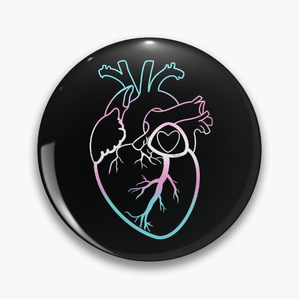 Item preview, Colorful Anatomically Correct Heart v.6 designed and sold by Zeons-Art.