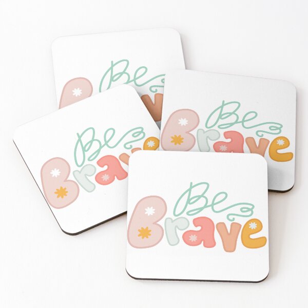 Item preview, Be Brave , quote,  text designed and sold by Mialunaa.