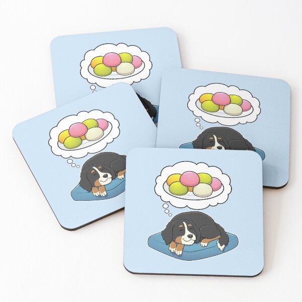 Artikelvorschau, Berner Sennenhund träumt von Mochi entworfen und verkauft von DoggieDelights.