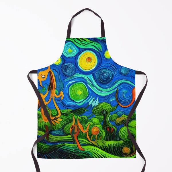 Item preview, Psychedelic Forest Surreal Acrylic Painting Rainbow Multi Color designed and sold by theWeppen.