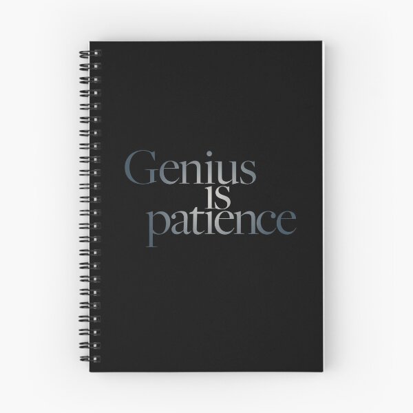 Item preview, Genius is patience v.6 designed and sold by x1brett.