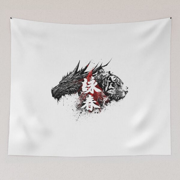 Item preview, Dragon & Tiger wing chun designed and sold by purgarama.