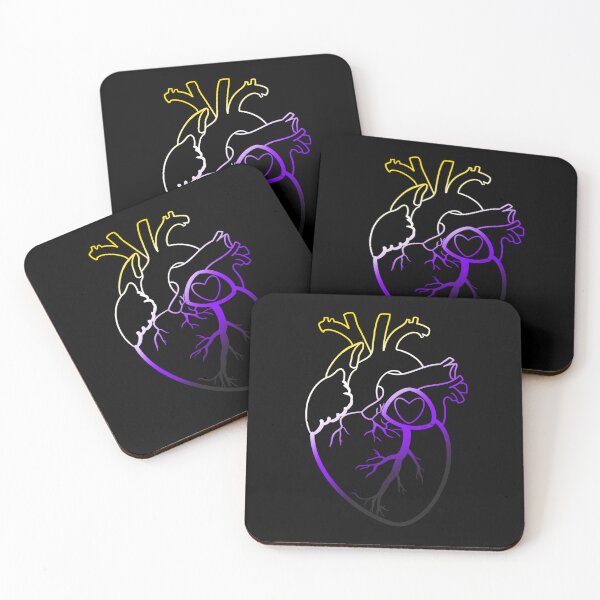 Item preview, Colorful Anatomically Correct Heart v.7 designed and sold by Zeons-Art.