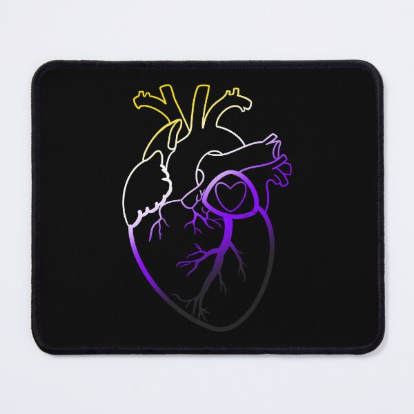 Item preview, Colorful Anatomically Correct Heart v.7 designed and sold by Zeons-Art.