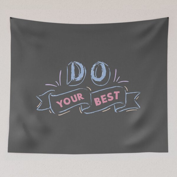 Item preview, Do your best, quote,  text designed and sold by Mialunaa.