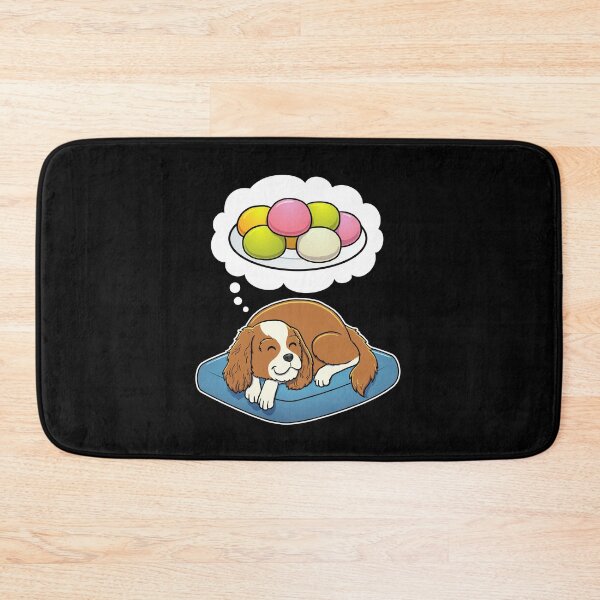 Item preview, Cavalier King Charles Spaniel dreaming about Mochi designed and sold by DoggieDelights.