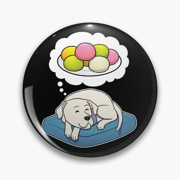 Aperçu de l'œuvre Dogo Argentino dreaming about Mochi créée et vendue par DoggieDelights.