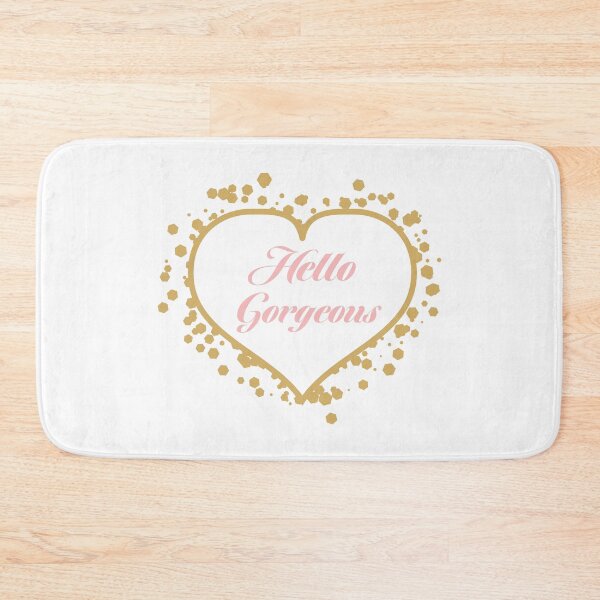 Item preview, Hello Gorgeous  - Sparkling Light Gold - Rose Heart designed and sold by Daniel Bevis Design.