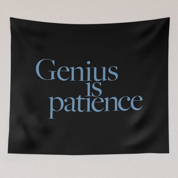 Item preview, Genius is patience v.8 designed and sold by x1brett.