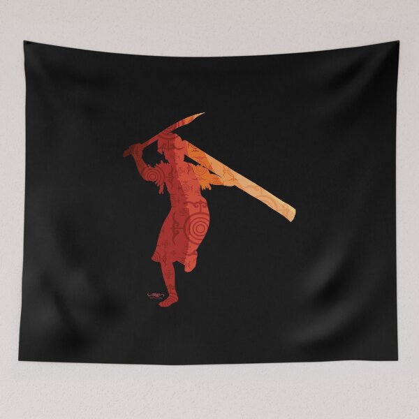 Item preview, Indigenous Warrior Dancer From Maluku Indonesia designed and sold by Moluccan-Vibes.