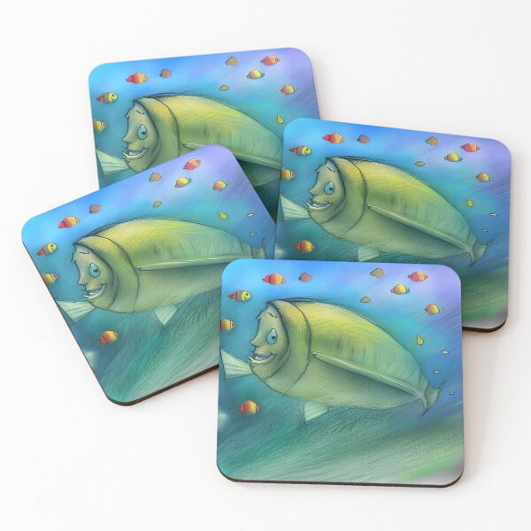 Item preview, Happy fish designed and sold by REALDesign-Shop.