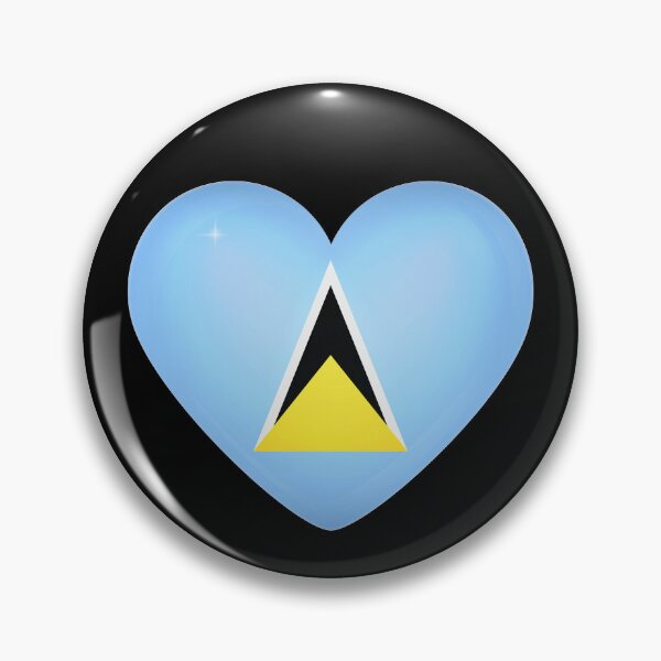 Item preview, My heart is in Saint Lucia, Love Saint Lucia. designed and sold by ArtIsParty.