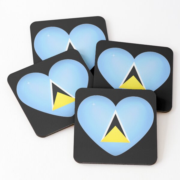 Item preview, My heart is in Saint Lucia, Love Saint Lucia. designed and sold by ArtIsParty.