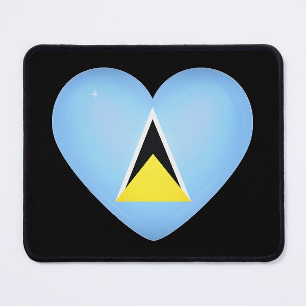 Item preview, My heart is in Saint Lucia, Love Saint Lucia. designed and sold by ArtIsParty.