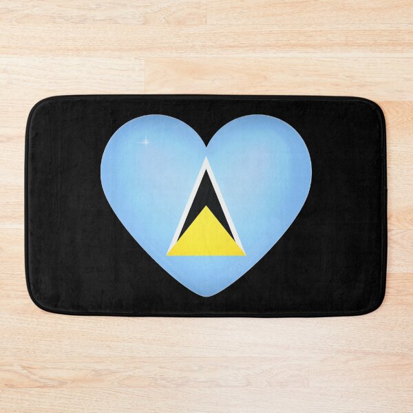 Item preview, My heart is in Saint Lucia, Love Saint Lucia. designed and sold by ArtIsParty.