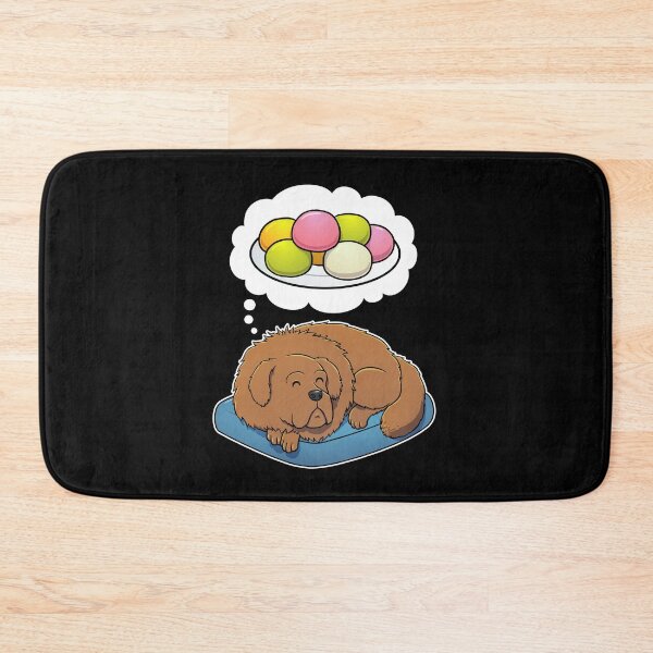 Item preview, Tibetan Mastiff dreaming about Mochi designed and sold by DoggieDelights.