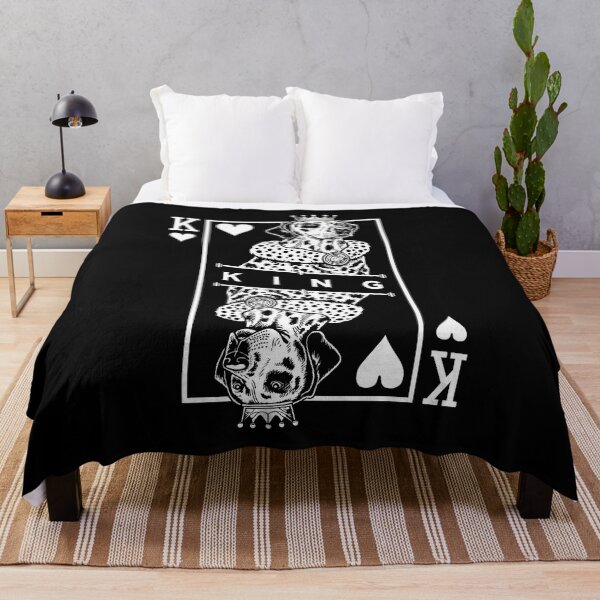 Item preview, Dalmatian King Of Hearts Funny Dog Lover Pop Art designed and sold by GrandeDuc.