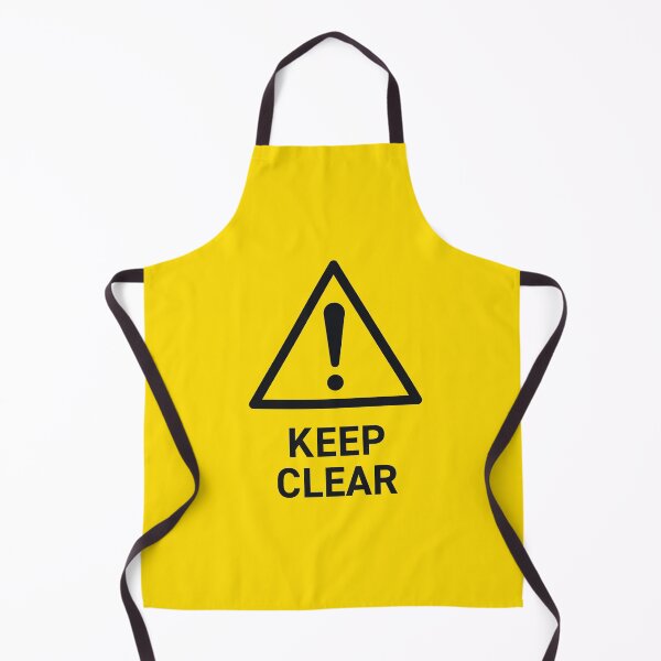 Item preview, Keep Clear Safety Warning Sign designed and sold by VoodooCircus.