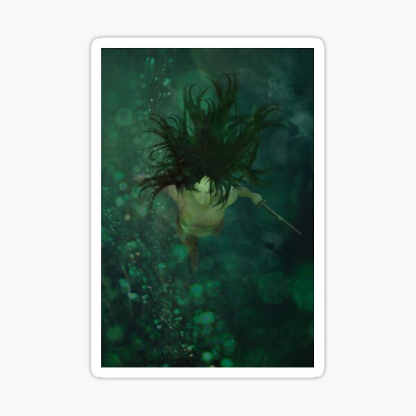 The Lady of the Lake Sticker