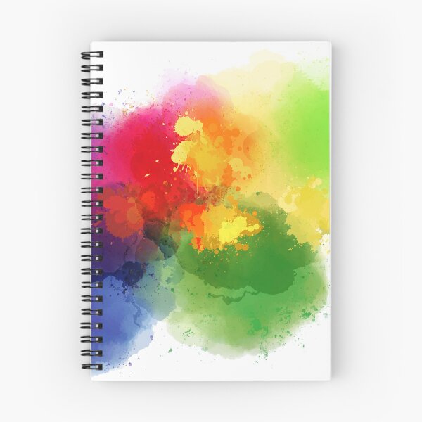 Artikelvorschau, Farben spritzen Aquarell entworfen und verkauft von Riocloud.