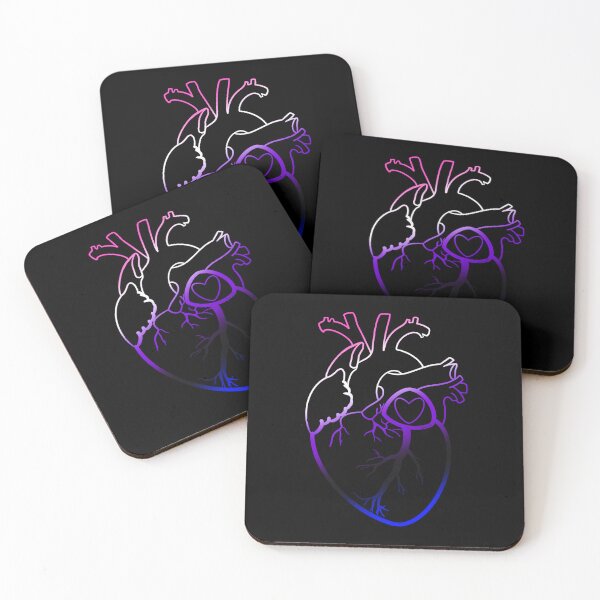 Item preview, Colorful Anatomically Correct Heart v.8 designed and sold by Zeons-Art.