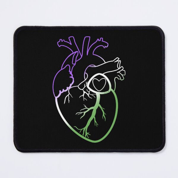 Item preview, Colorful Anatomically Correct Heart v.9 designed and sold by Zeons-Art.