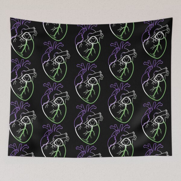 Item preview, Colorful Anatomically Correct Heart v.9 designed and sold by Zeons-Art.