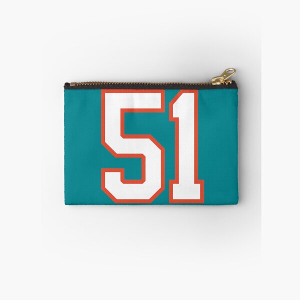 Item preview, Sports Number 51, white orange color lucky sport fifty one designed and sold by ArtIsParty.